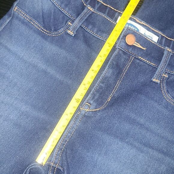 Old navy size 16 blue jeans denim girls adjustable waist ballerina style - Picture 9 of 16